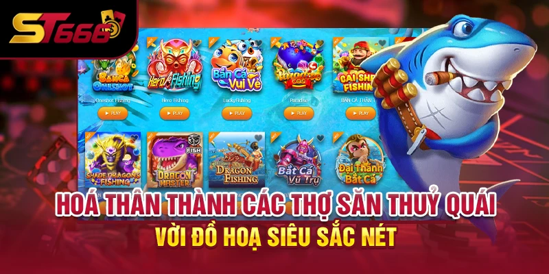 Hoá thân thành các thợ săn thuỷ quái vời đồ hoạ siêu sắc nét